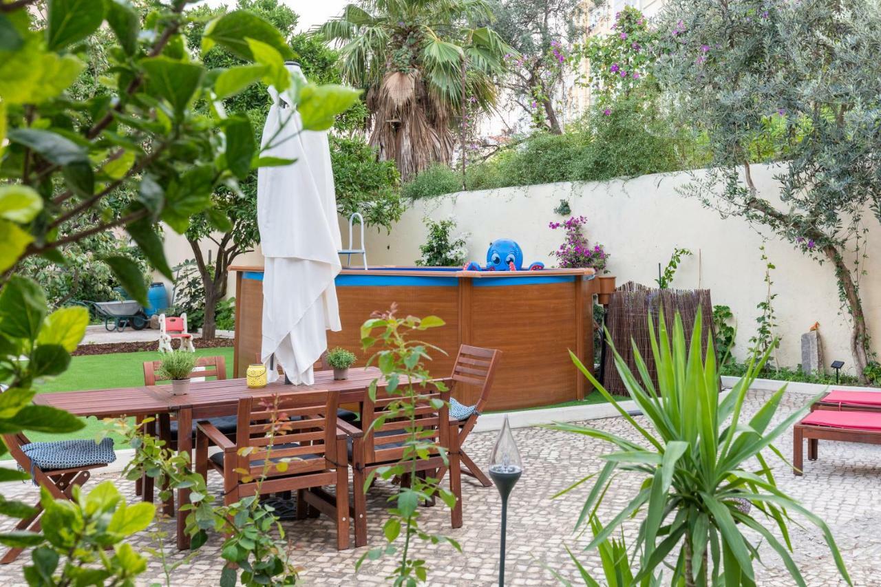 Graca Palace With Private Pool Garden Apartment Lisboa Екстериор снимка